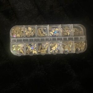Assorted nail art rhinestones